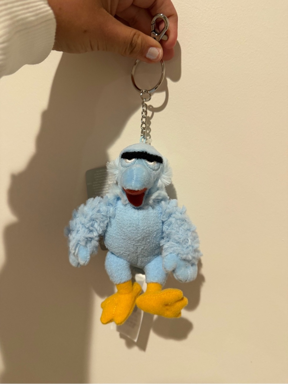 Disney sam eagle muppets keychain